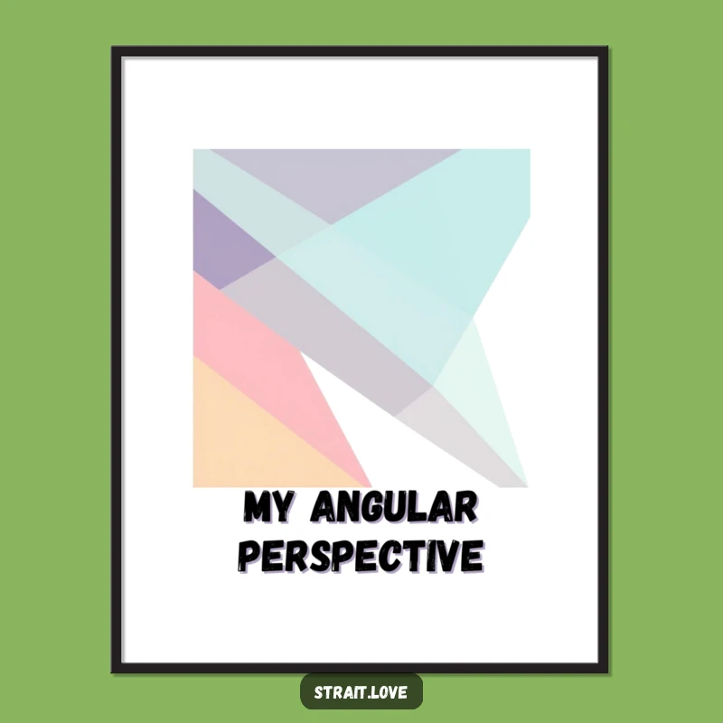 Funny Geometric Planes Digital Art - Abstract Minimalist Printable - Instant Download Gift