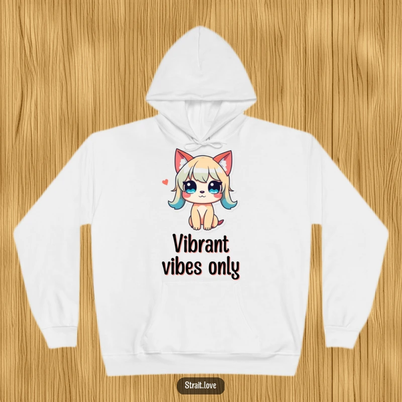 Funny Colour Clash Hoodie featuring a vibrant, unconventional colour palette, blending clashing and harmonizing tones for cozy wear.