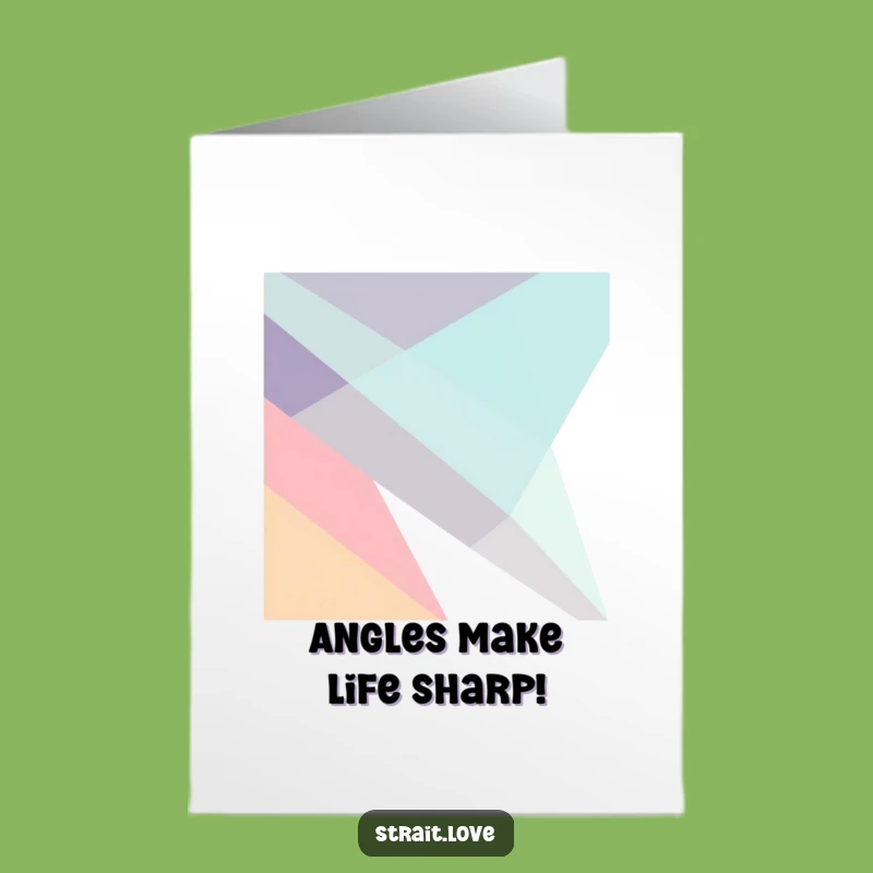 Free Printable Birthday Card: Geometric Planes - Modern Minimalist Downloadable Gift